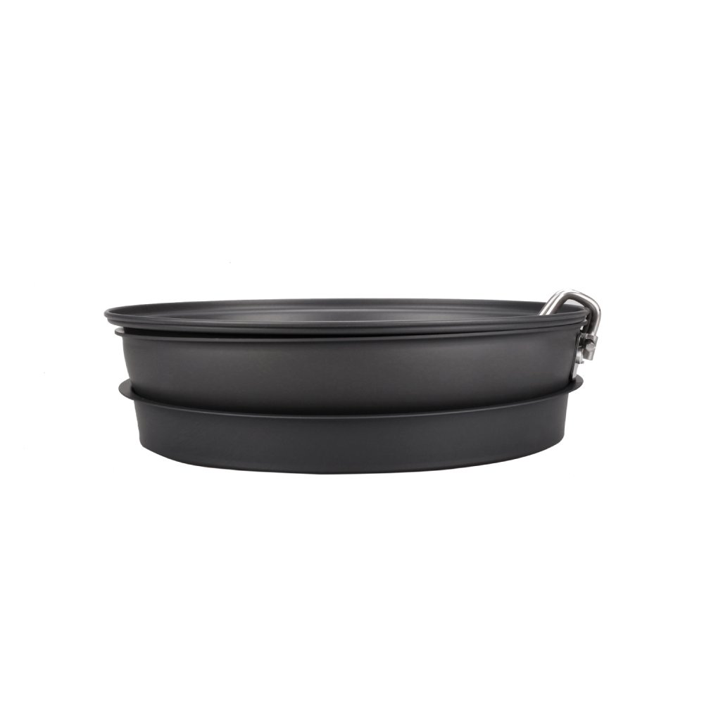 티에라 멀티 프라이팬 캠핑 백패킹 후라이팬 접이식 찜기세트 전용파우치포함 국산