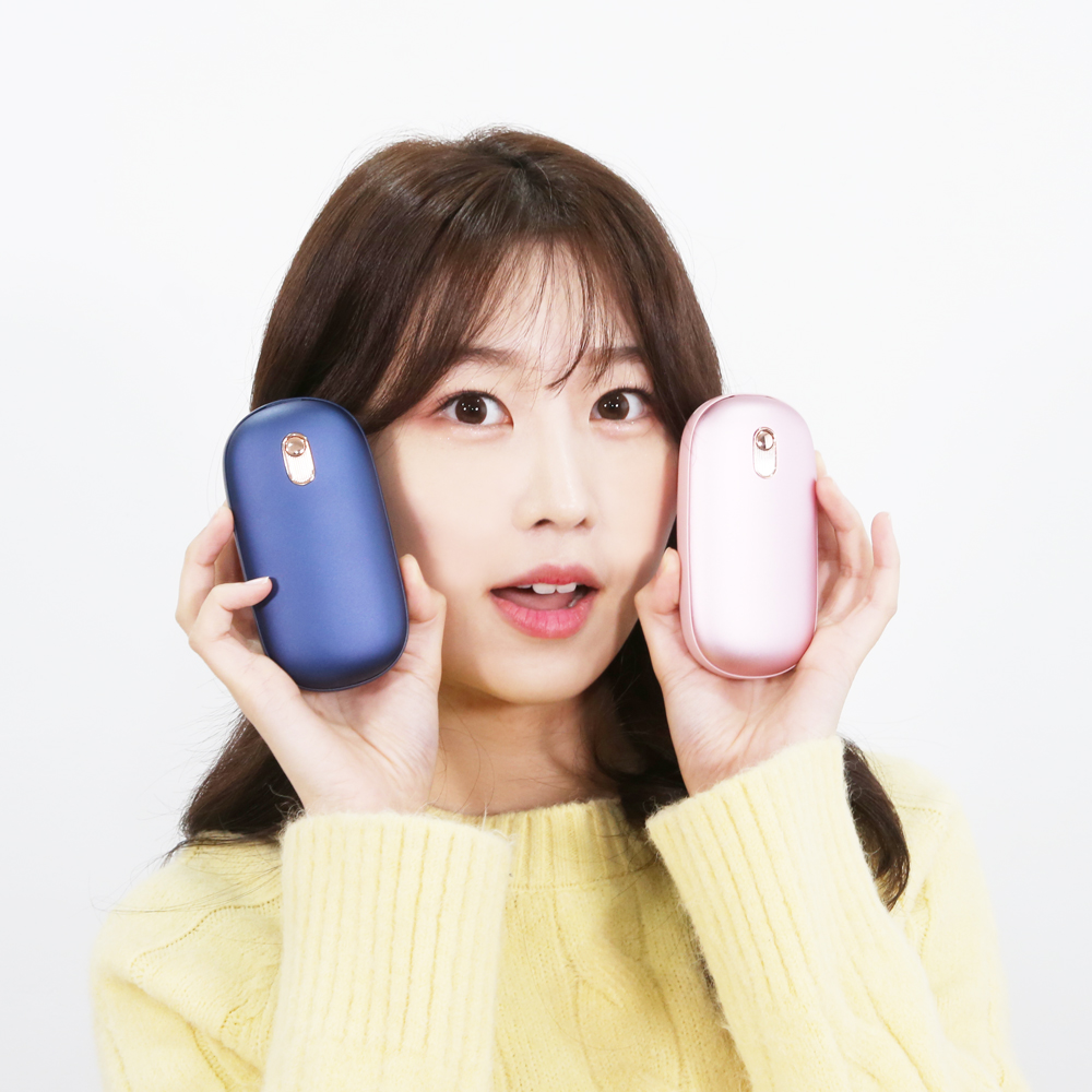 [무료각인]디큐브 히트젬 알루미늄 손난로 보조배터리10000mAh 퀵 워머 - 상세 이미지 5