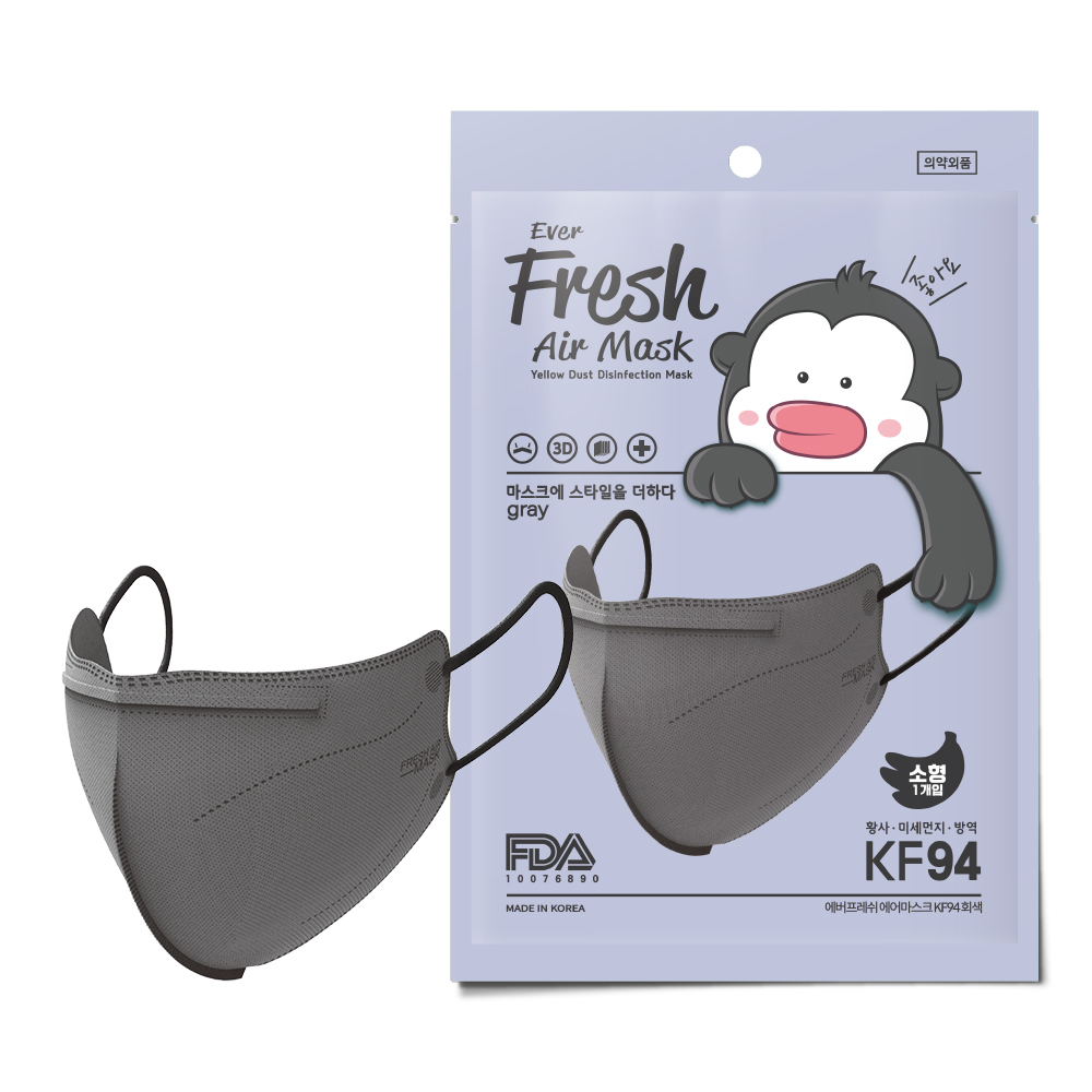 에버프레쉬 KF94 소형 에어 마스크 새부리형 50매