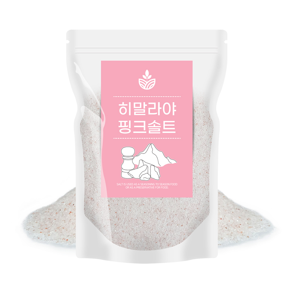 고운 히말라야핑크솔트 소금 암염 1kg 김장용 - 상품 이미지