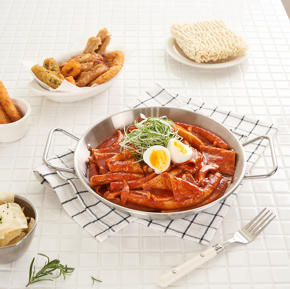 심쿡 숯불향 생밀떡 파채 떡볶이 밀키트 480g 이미지 7