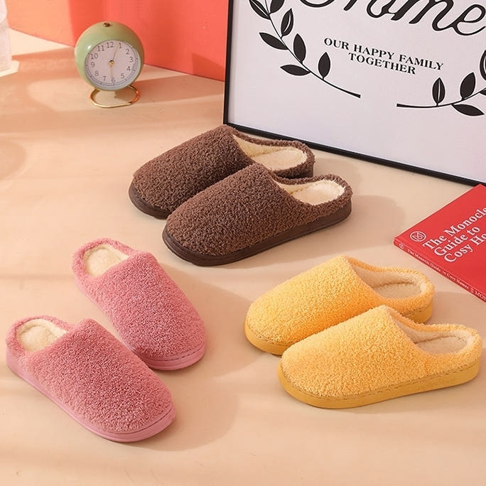 선물용 곰돌이 털실내화