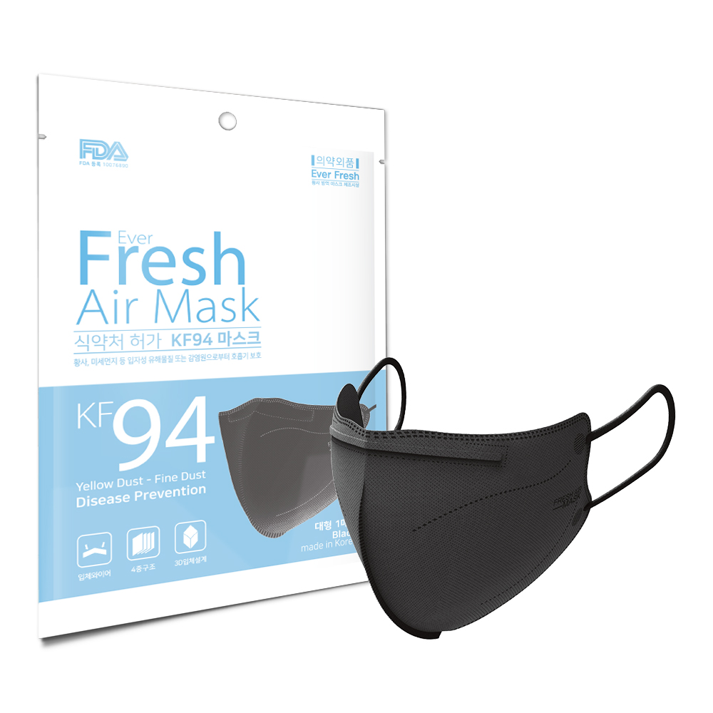 에버프레쉬 에어마스크 KF94 새부리형 50매