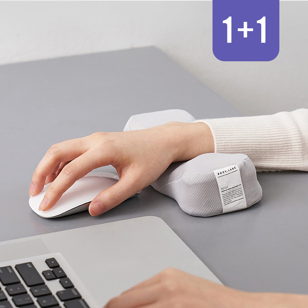 [1+1] 바디랩스 마우스 손목받침대 팜레스트 손목보호쿠션