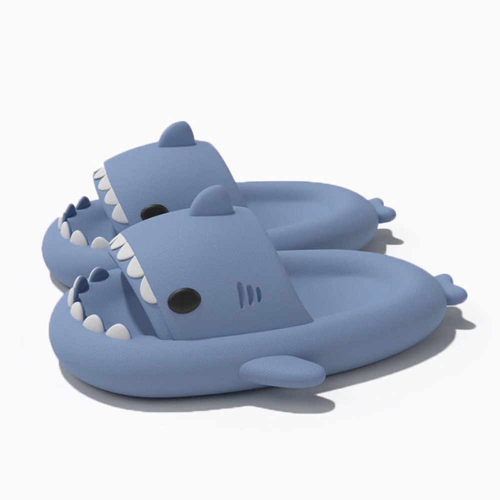 1+1 층간소음 슬리퍼 상어슬리퍼 발편한 쿠션 거실화 EVA 푹신한 슬리퍼