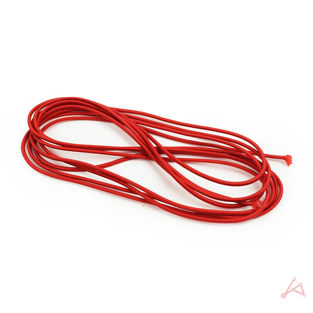 색 고무줄 색깔 둥근 굵은 컬러 고무밴드 고무줄놀이 레드 - 상세 이미지 3