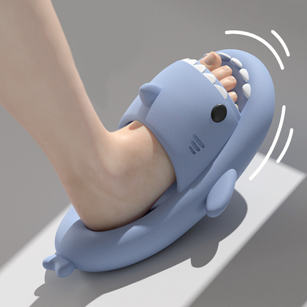 1+1 층간소음 슬리퍼 상어슬리퍼 발편한 쿠션 거실화 EVA 푹신한 슬리퍼