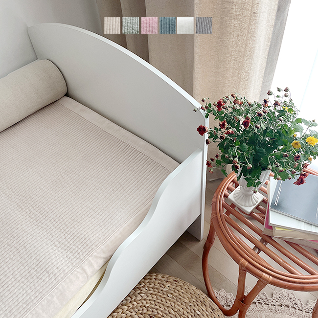 벨로아 극세사 겨울 패드 퀸 양면