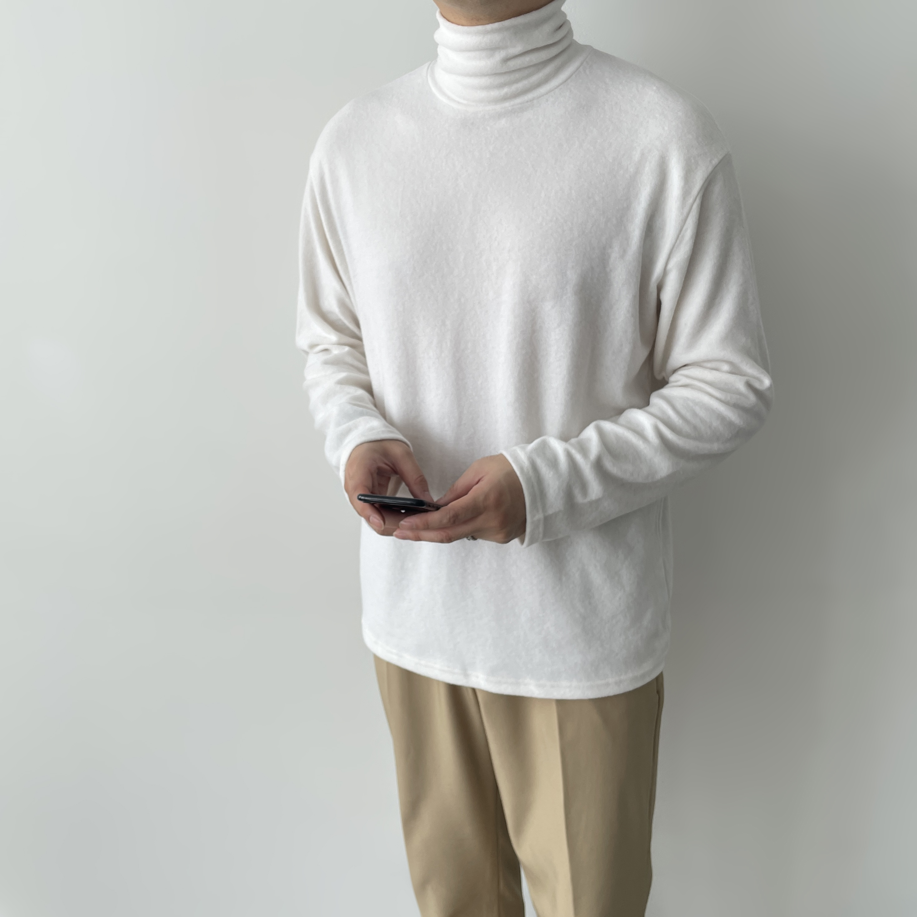 남자폴라티 남자목티 기모 - 상품 이미지