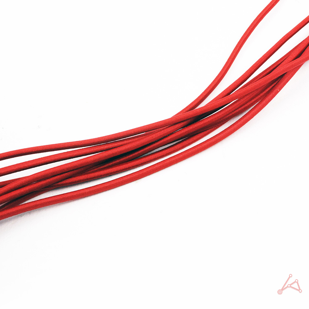 색 고무줄 색깔 둥근 굵은 컬러 고무밴드 고무줄놀이 레드 - 상세 이미지 4