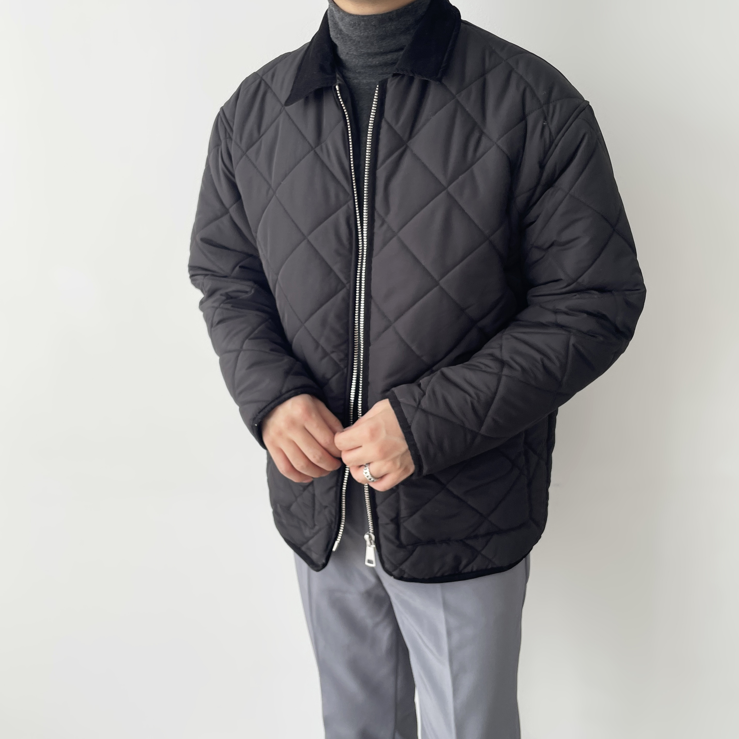 [마지막한장] 남자퀼팅자켓 남자패딩자켓 이미지 4