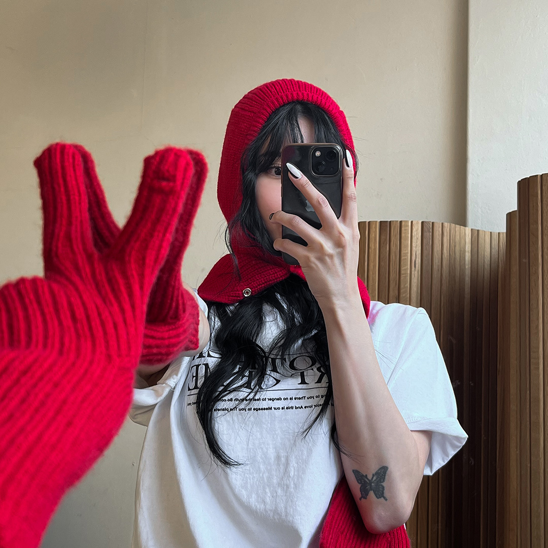 컬러팝 투버튼 바라클라바 7color 이미지 8