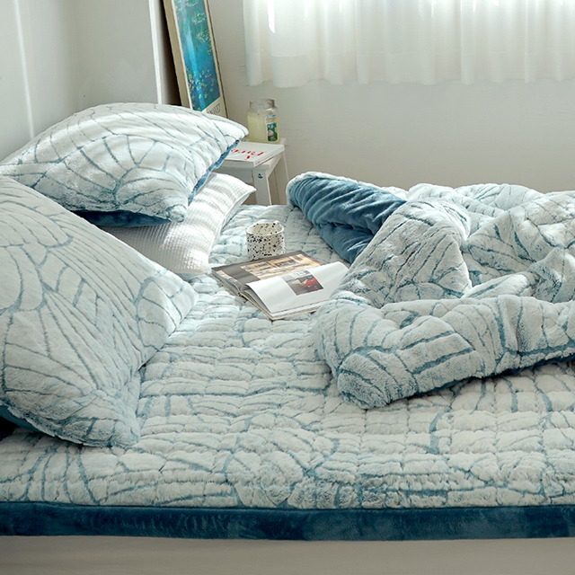 10mm 라셀 겨울 극세사 밴드 패드