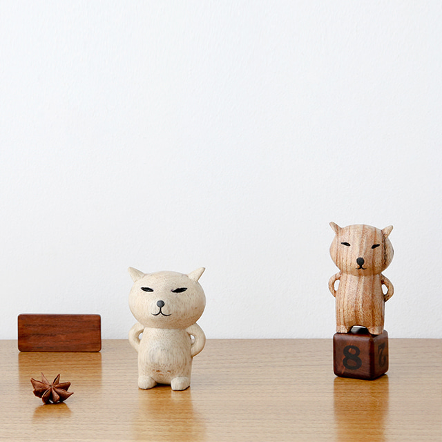 DANGDANG 여우 목각인형 이미지 7