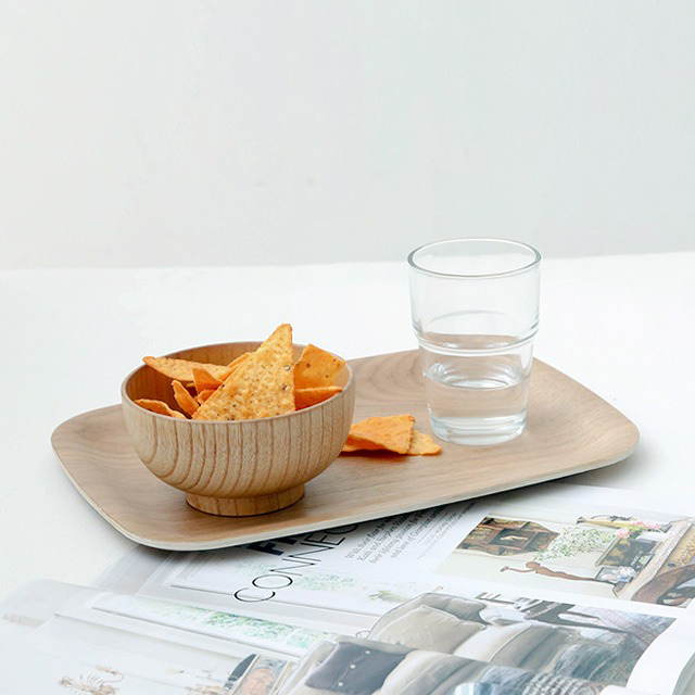 NEODA 우드트레이 일반형 28x20 28x20x1cm, 내추럴 7104.5194, 1개 - 상세 이미지 2