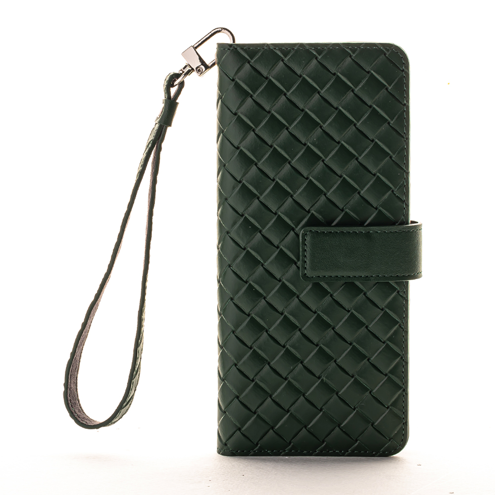 갤럭시 Z폴드5 비첸티노 슬림 천연 가죽 다이어리 마호가니레드 지갑 케이스 - 상세 이미지 4