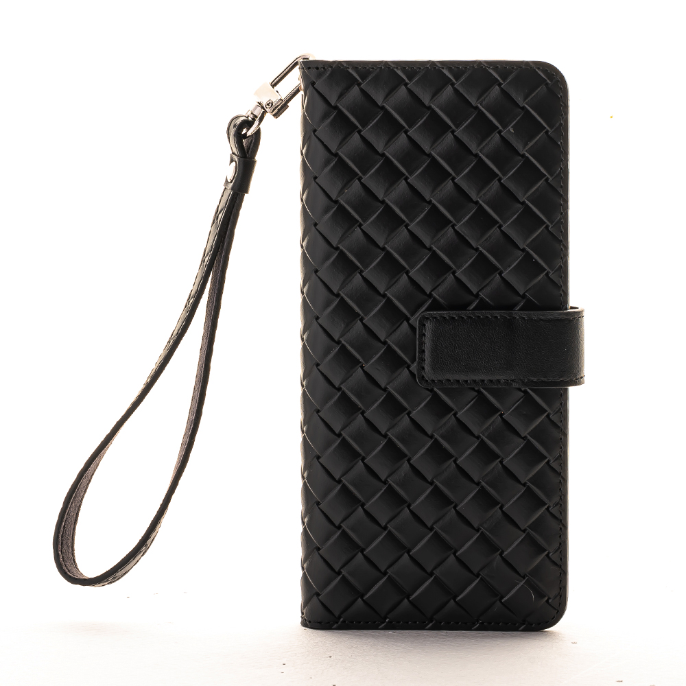 갤럭시 Z폴드5 비첸티노 슬림 천연 가죽 다이어리 마호가니레드 지갑 케이스 - 상세 이미지 3