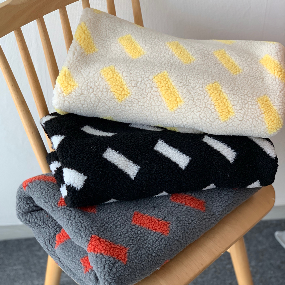 뽀글이 빗살 - 겨울원단 인조양털 덤블 페이크퍼 (3color) 천가게