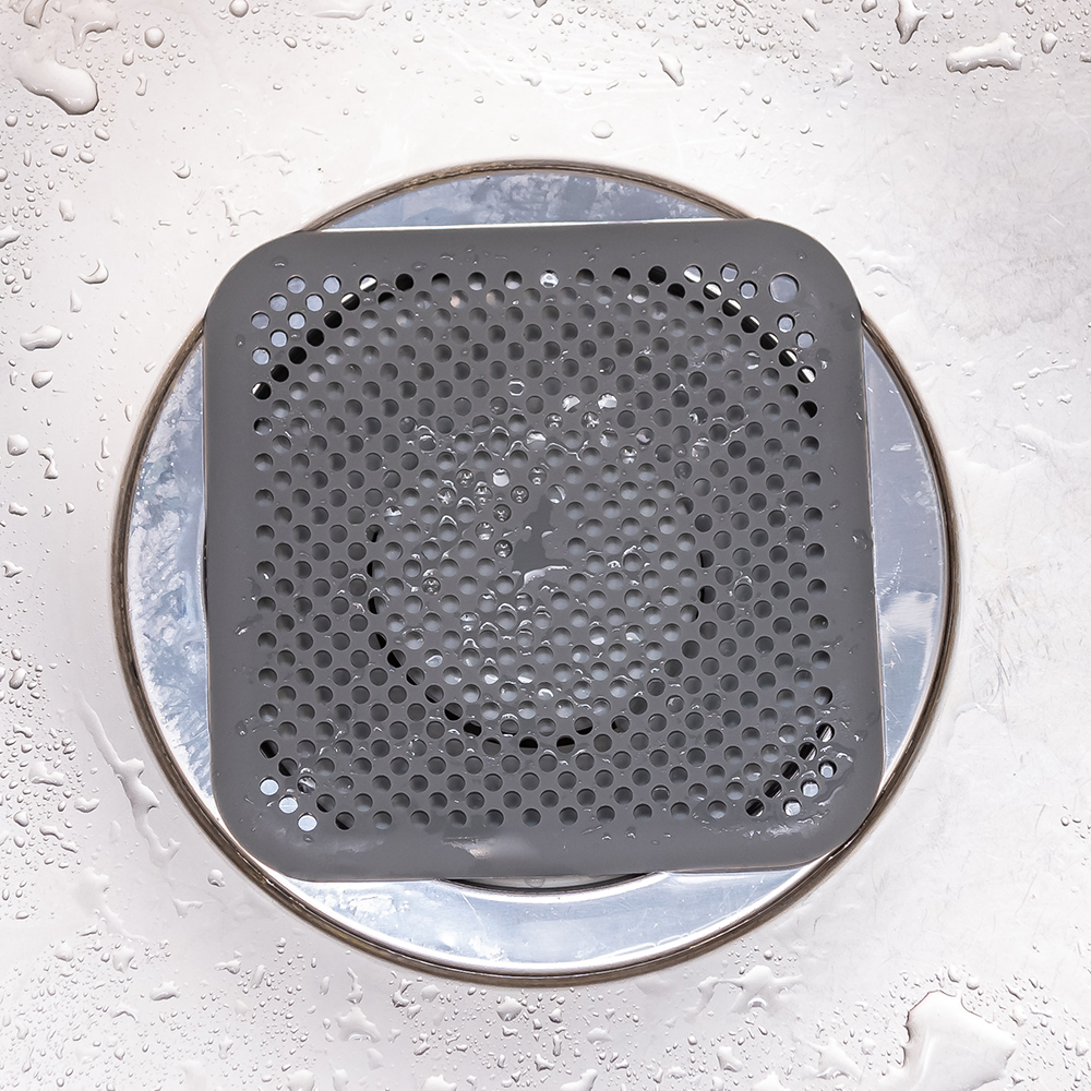 국산 플라이토 실리콘 배수구 덮개 하수구트랩 욕실 씽크대 머리카락 거름망 화장실 마개커버