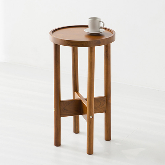 CILAND 원형테이블 D30 티크나무 2874.8602