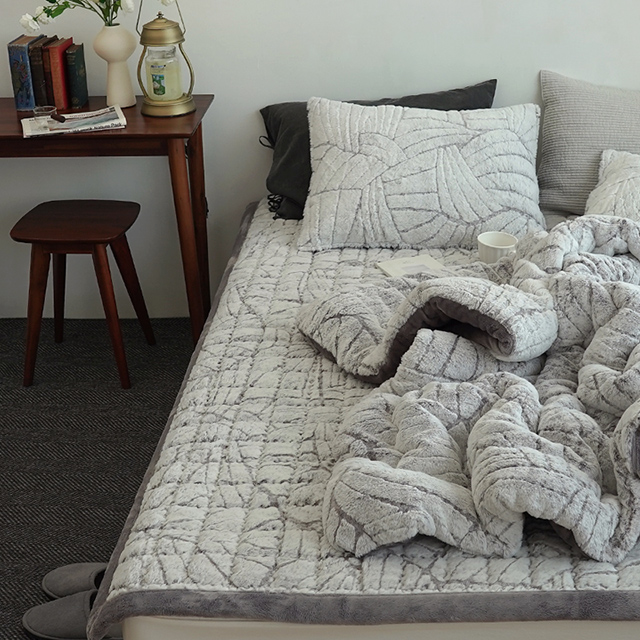 10mm 라셀 겨울 극세사 밴드 패드