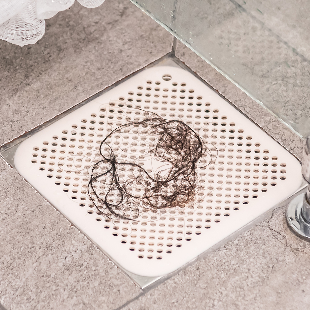 국산 플라이토 실리콘 배수구 덮개 하수구트랩 욕실 씽크대 머리카락 거름망 화장실 마개커버