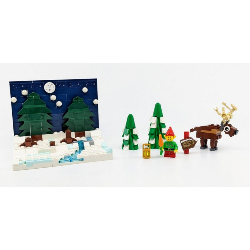레고]레고 40484 크리스마스 선물 산타의 앞마당 루돌프와 요정 : 롯데On