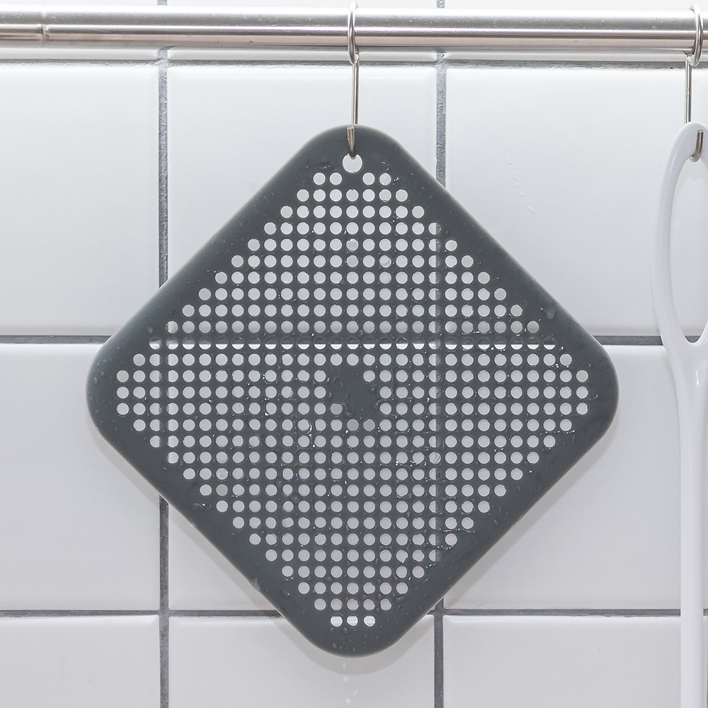 국산 플라이토 실리콘 배수구 덮개 하수구트랩 욕실 씽크대 머리카락 거름망 화장실 마개커버