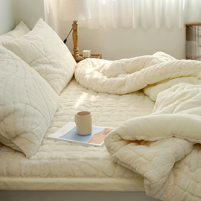 10mm 라셀 겨울 극세사 밴드 패드