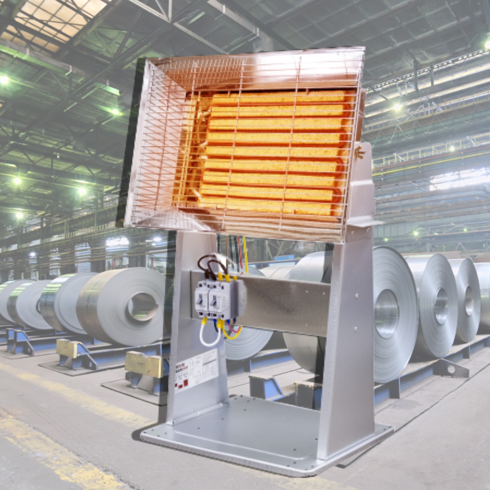 산업용히터 공업용히터 반사판난로 공장 공장용 대형난방기