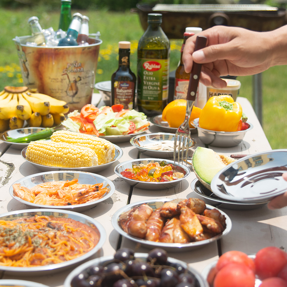 시샘 코펠 그릇 스텐 캠핑식기세트 17P