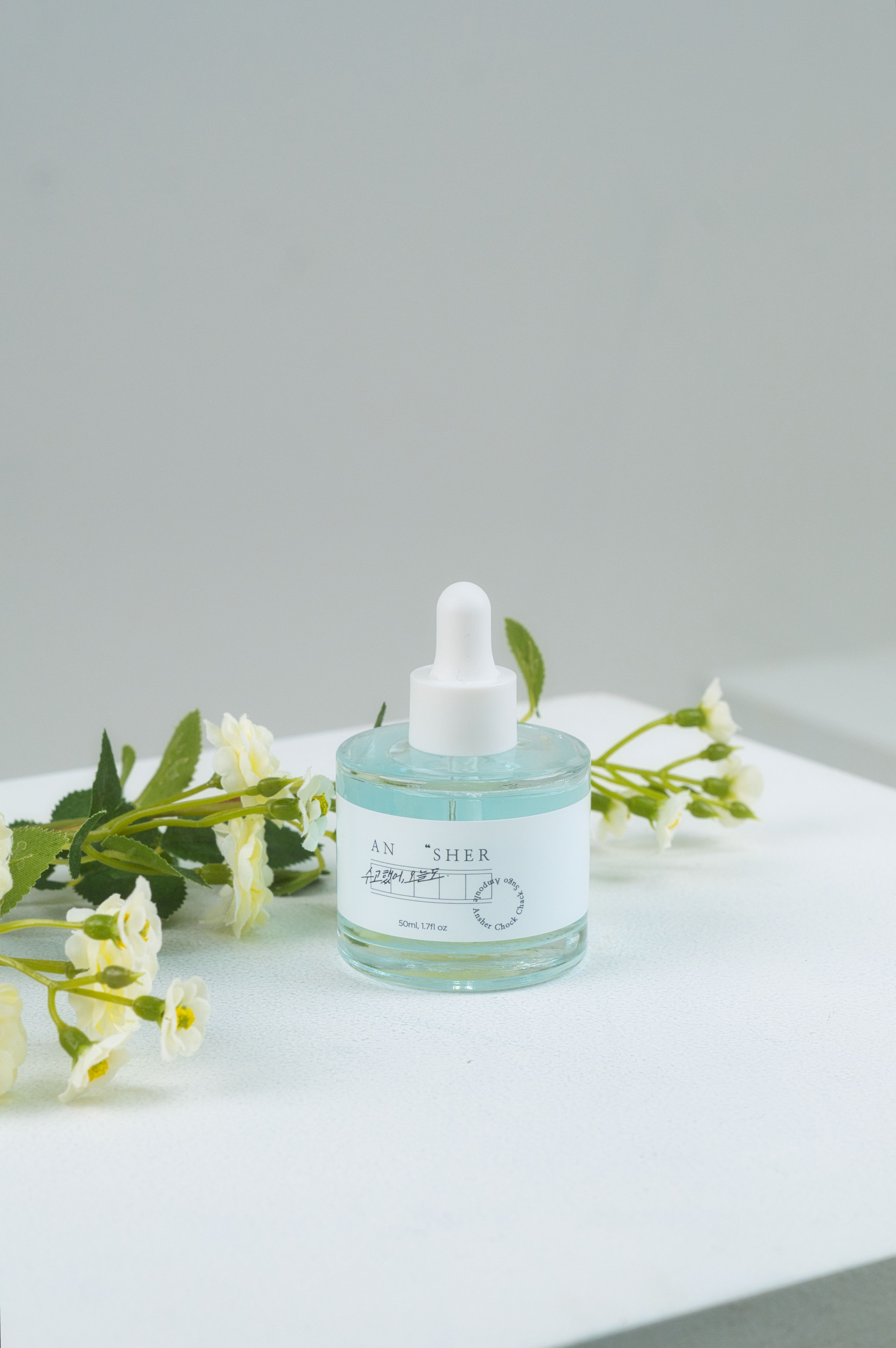 앤셔 촉착수고앰플 50ml 히알루론산 건성피부 보습세럼 수분앰플 수분촉촉 - 상세 이미지 2