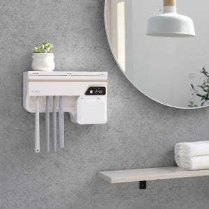 유토렉스 본투비 빌트인 UV-C 히팅 건조 유무선 겸용 칫솔살균기 UTL... 개봉기 | 실사용 후기 - 상품 이미지 1