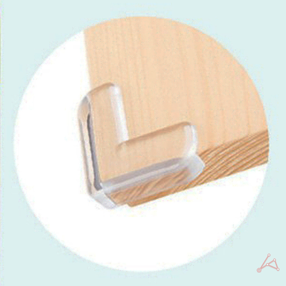 아기 모서리 보호대 투명 책상 코너 커버 가드 보호 캡 쿠션 - 상세 이미지 5