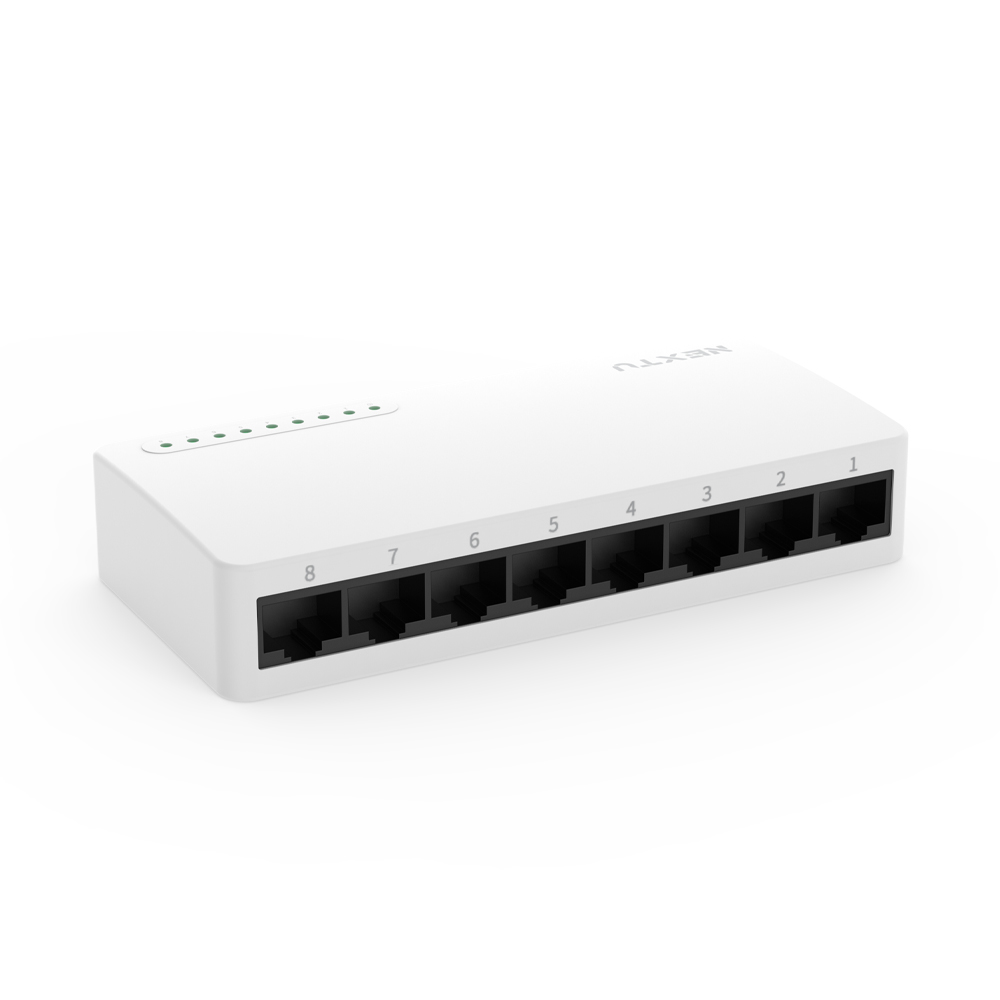 10 100Mbps 8포트 오토센싱 스위치허브 9408SH - 상품 이미지
