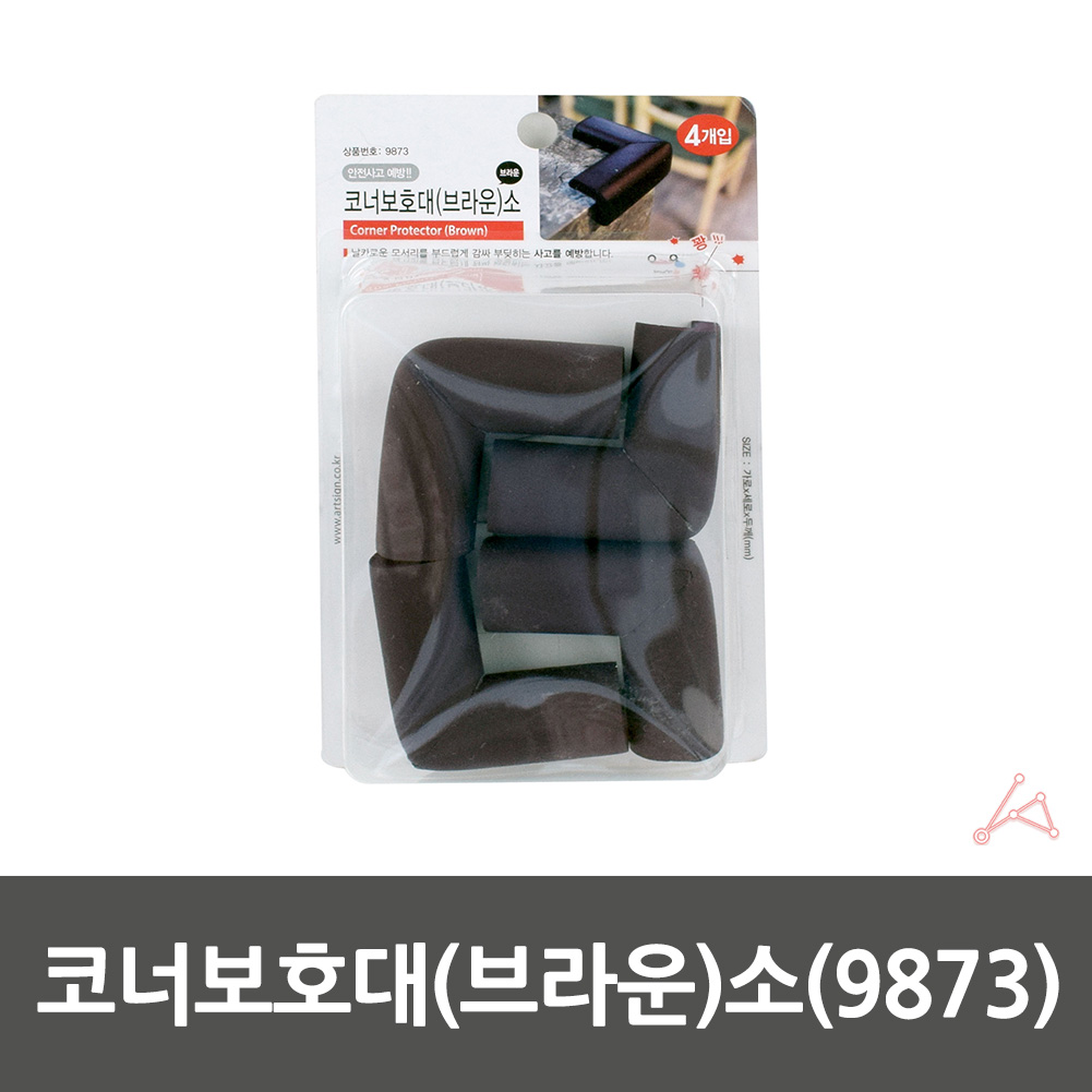 아기 모서리 보호대 책상 식탁 코너 커버 캡 보호 쿠션 가드 - 상세 이미지 2