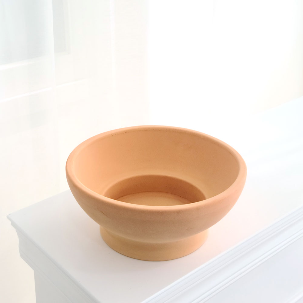 베트남 토분 베하몰 테라원 수국 살구색 24x10cm - 상세 이미지 2