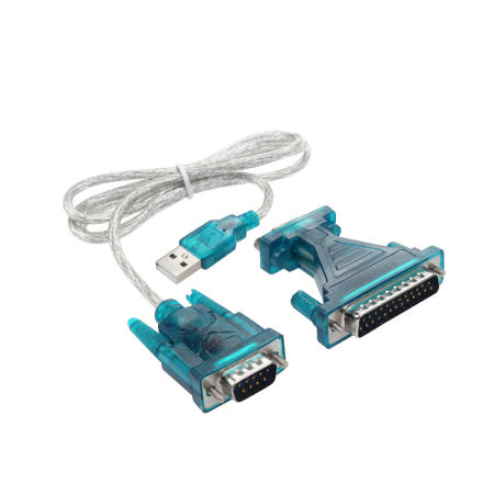 U9859 Coms USB 2.0 to 시리얼 케이블 9핀 to 25핀 변환 젠더