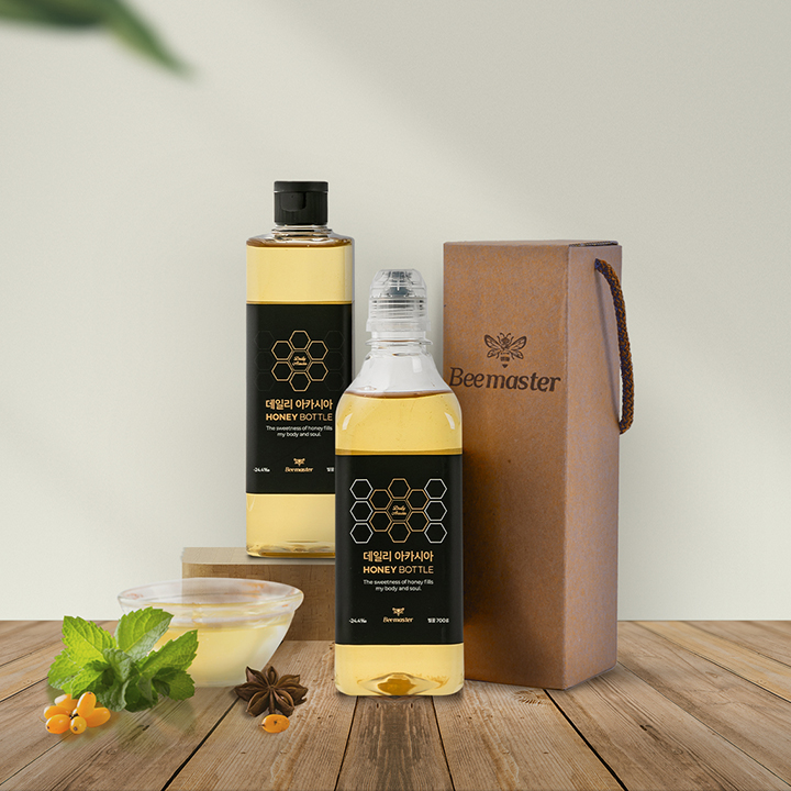 비마스터 프리미엄 벌꿀 국산 아카시아꿀 500g - 상세 이미지 2