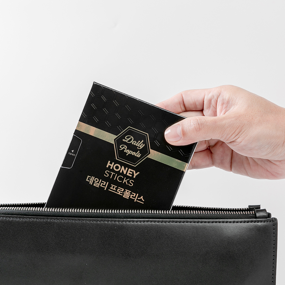 비마스터 데일리 프로폴리스 꿀 스틱 12g 15포 답례품 선물 - 상세 이미지 4