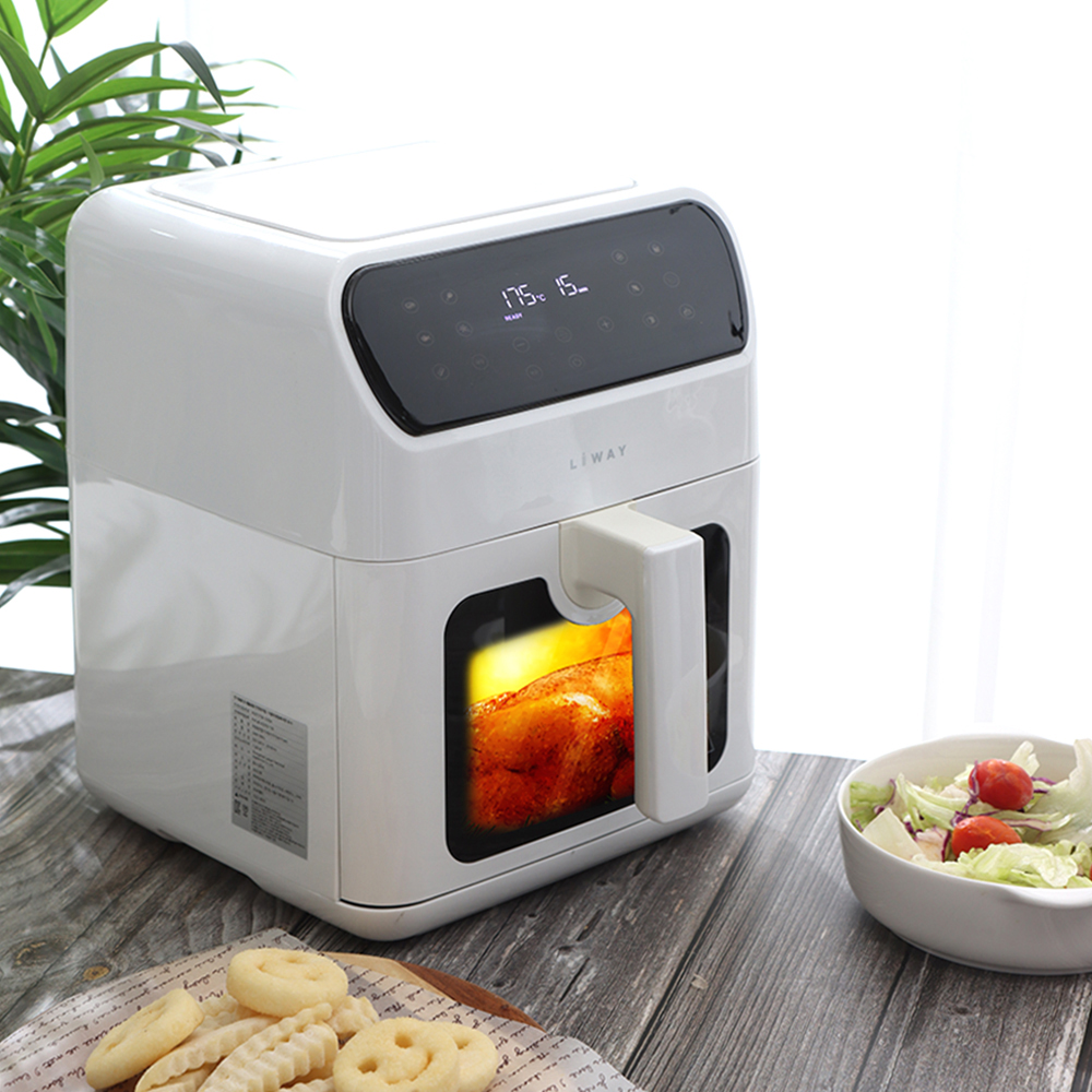 키친아트 스텐 에어프라이어 돈까스 닭다리 가정용 튀김기 에어플라이 KAH-AFR770