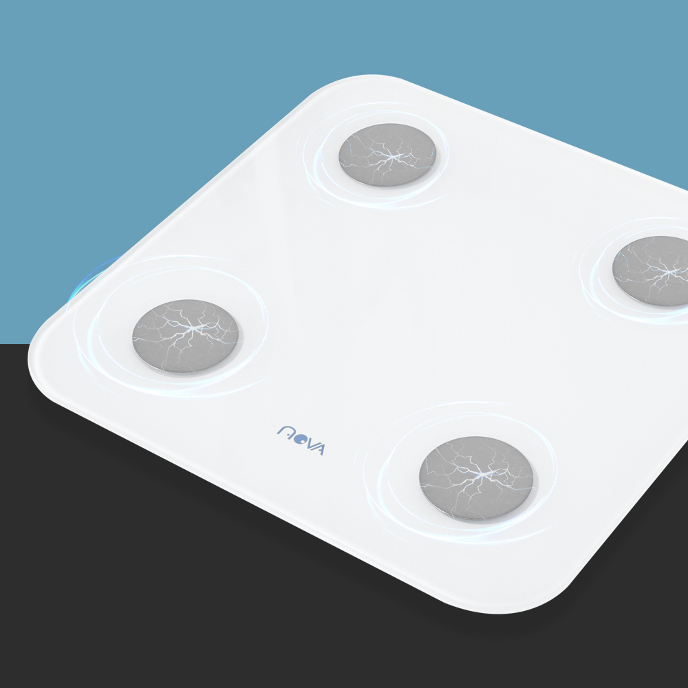 노바리빙 스마트 체지방 체중계 N19 체지방 몸무게 체지방률 측정기 BIA칩