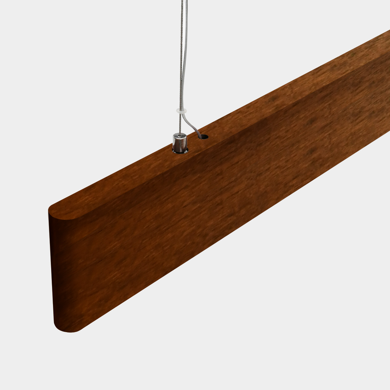 뭉클 리니어 6인 식탁 조명 원목 펜던트 조명 1500