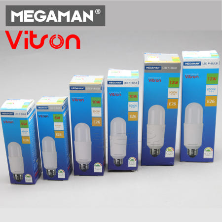 비츠온 비츠온 LED P-BULB 스틱램프 8W 10W 12W P벌브 LED전구 1등급 AS2년