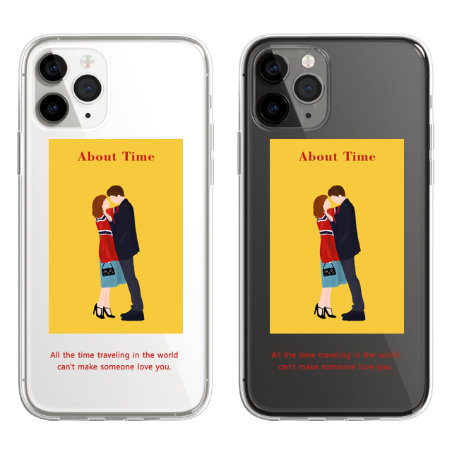 인생 영화 어바웃타임 투명 젤리 케이스 - 상품 이미지