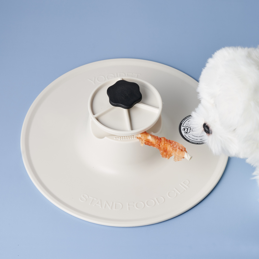 요기펫 삼킴방지 강아지 간식 장난감 애견 노즈워크볼 요기 스탠드 푸드클립