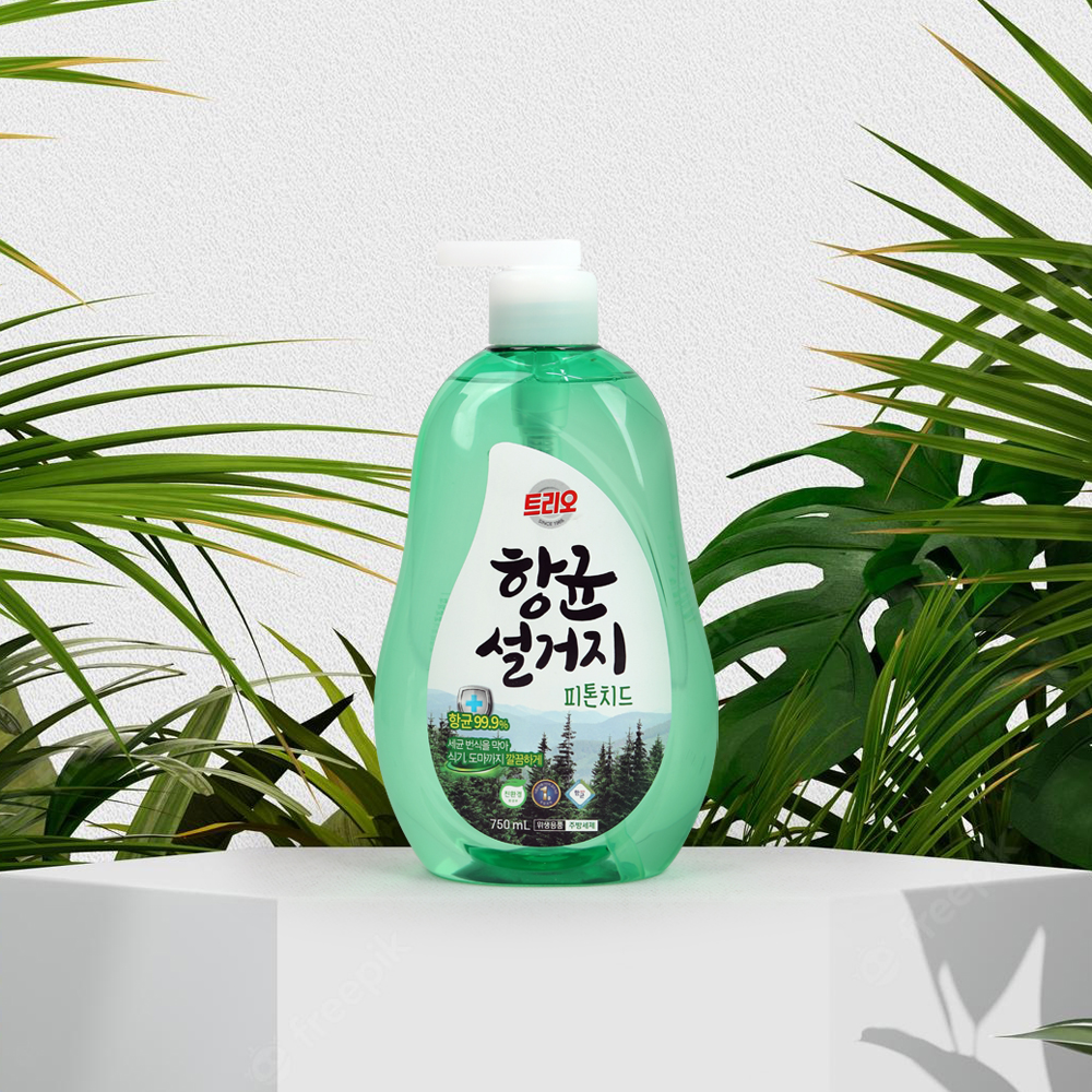 트리오 항균 천연 피톤치드 용기 750ml - 상품 이미지