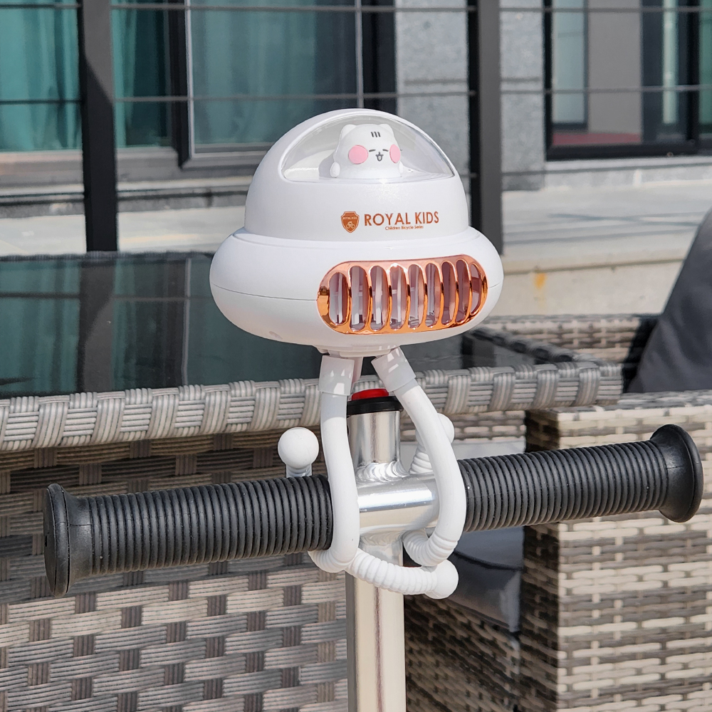 로얄키즈 휴대용 문어발 유모차 선풍기