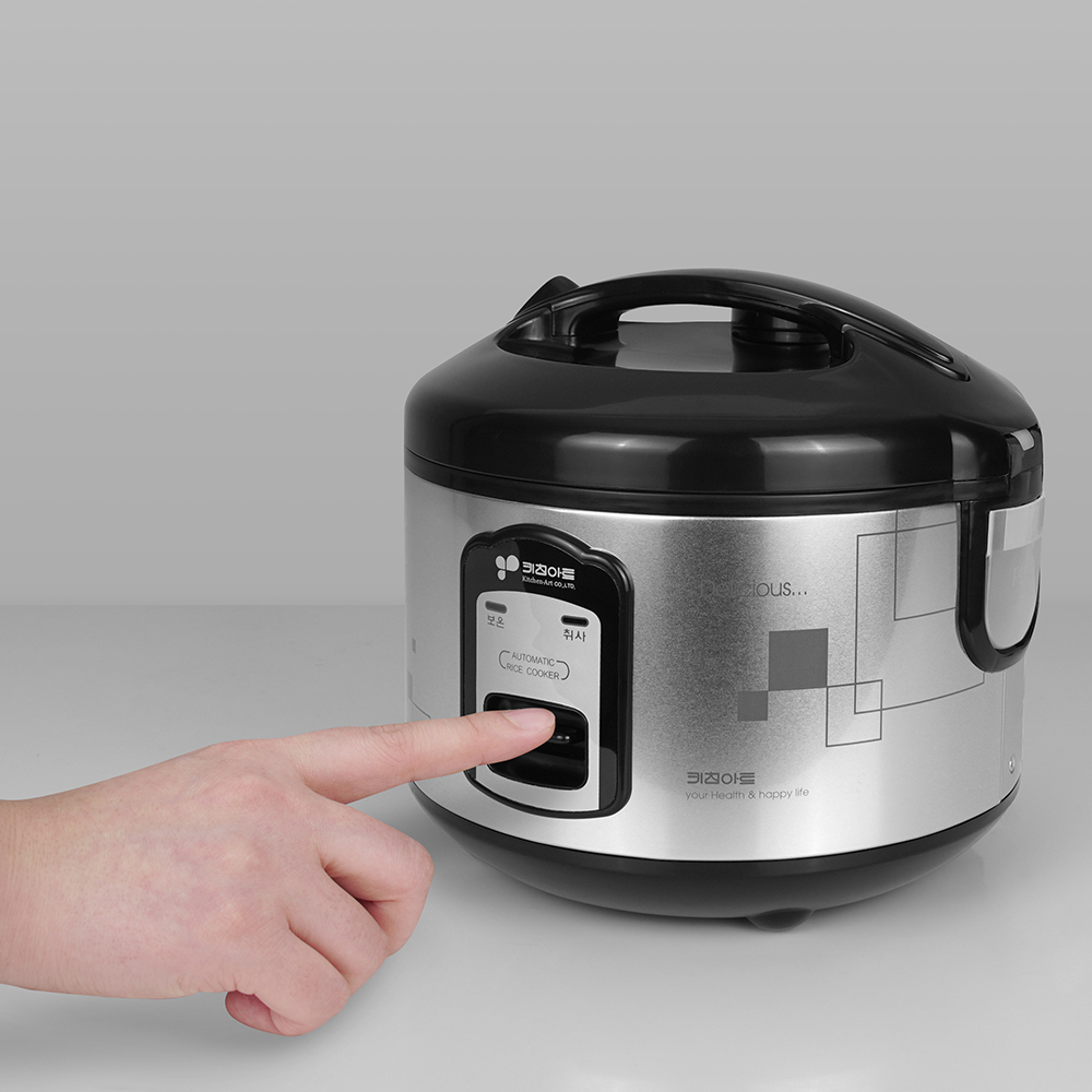키친아트 미니밥솥 전기밥솥 보온밥솥 소형 중형 1인용 2인용 3인용 4인용 5인용 밥솥 PK-400