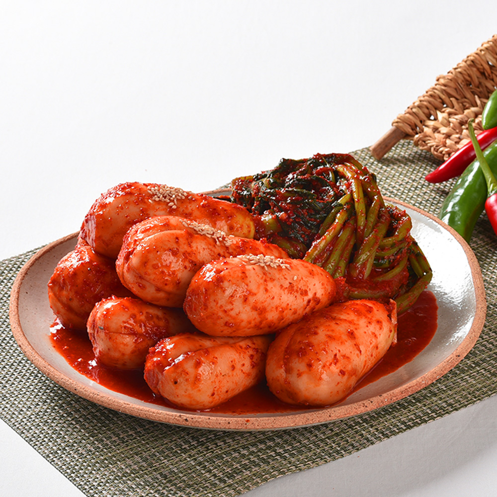 집에서먹자 100% 국산 전라도 총각 알타리 무 김치 - 상세 이미지 2